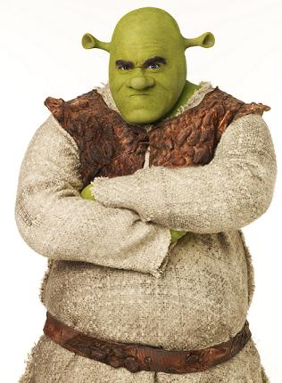 Shrek on Shrek The Musical Brian Darcy James As Shrek 01